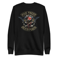 Five Finger Death Punch - Crossbones Sweatshirt - Black