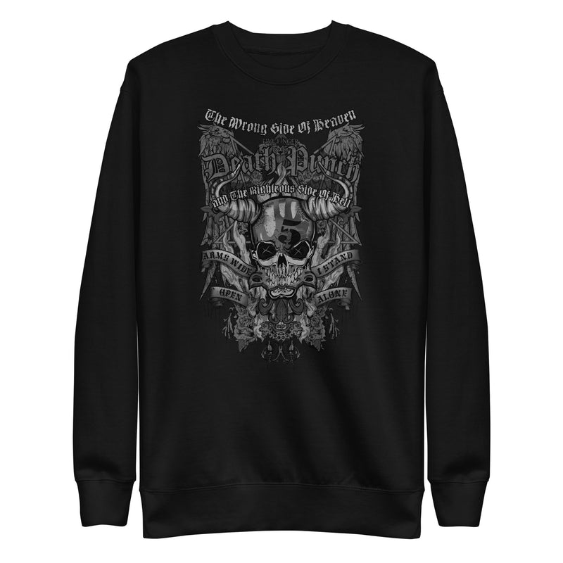 Five Finger Death Punch - Righteous Side of Evil Sweatshirt - Black