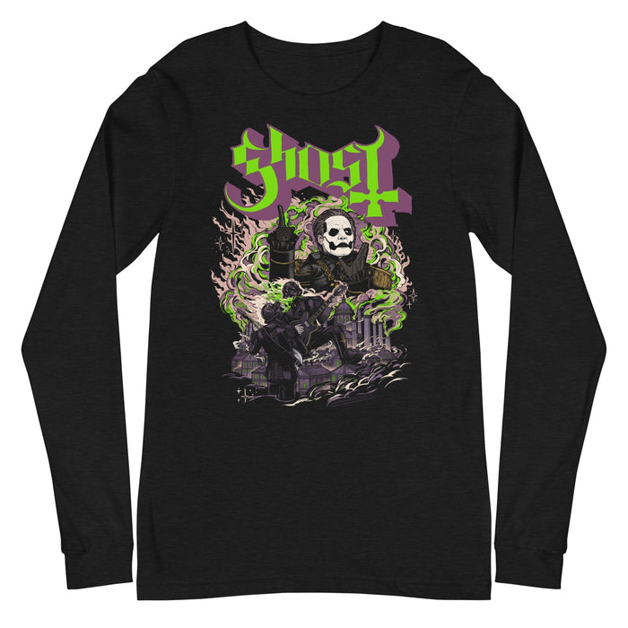 Ghost - Don't Look Back Long Sleeve T-Shirt - Black