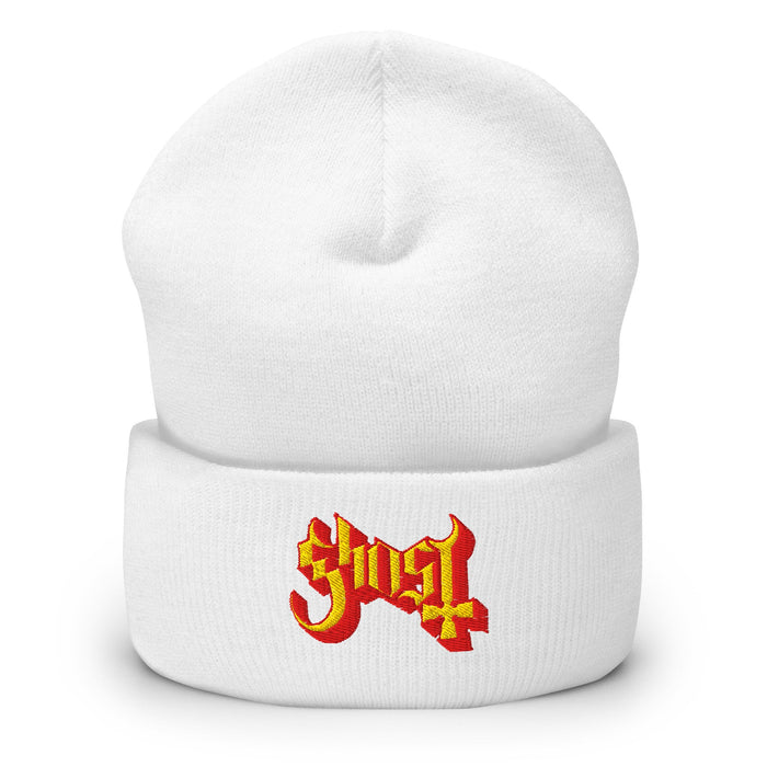 Ghost - Embroidered Beanie -