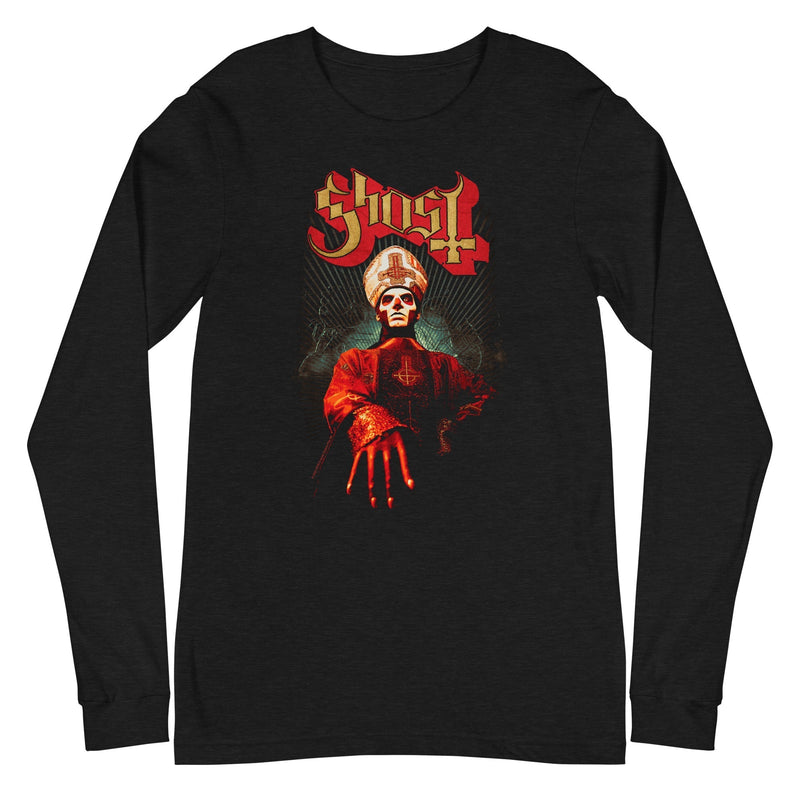 Ghost - Kiss the Ring Long Sleeve T-Shirt - Black