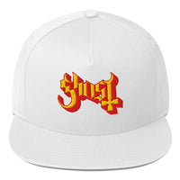 Ghost - Logo Embroidered Snapback Hat -