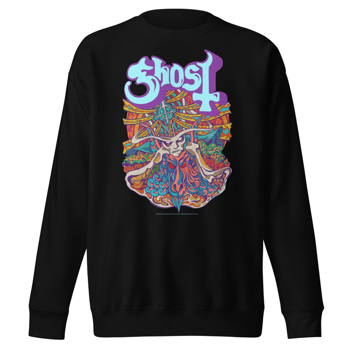 Ghost - Neon Blur Sweatshirt - Black