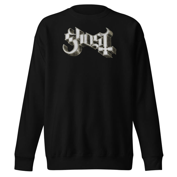 Ghost - Sliver Logo Sweatshirt - Black