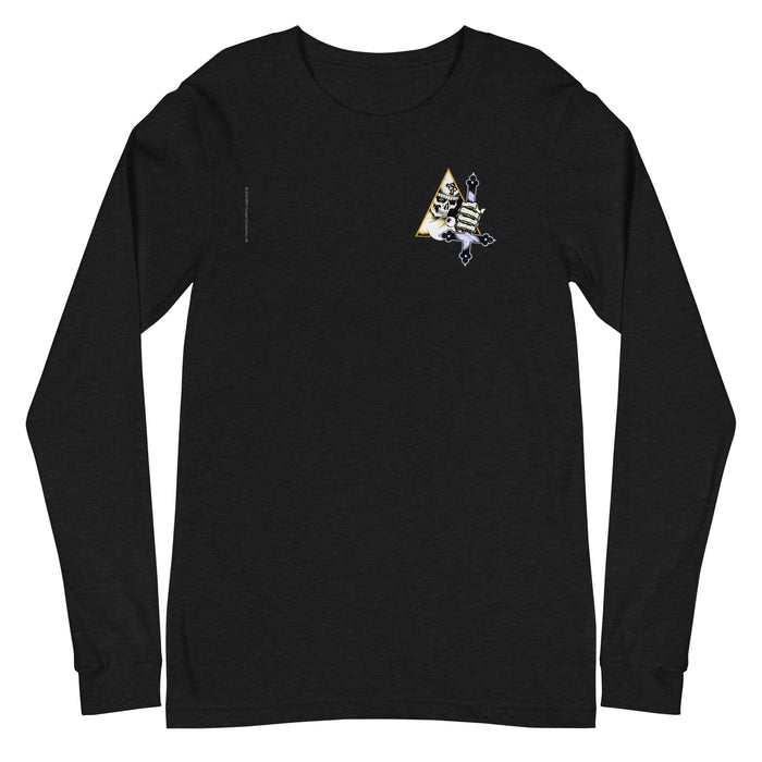 Ghost - Triangle Logo Long Sleeve T-Shirt - Black