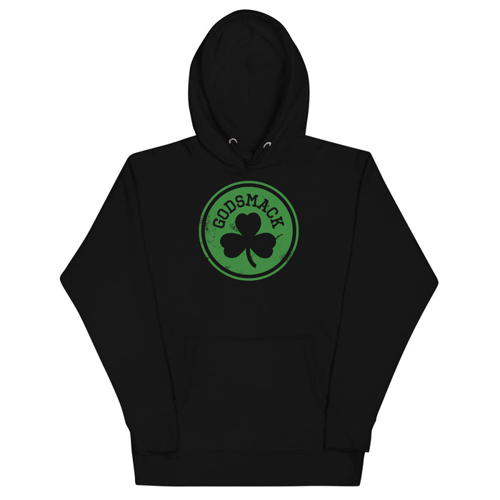 Godsmack - Green Shamrock Hoodie - Black