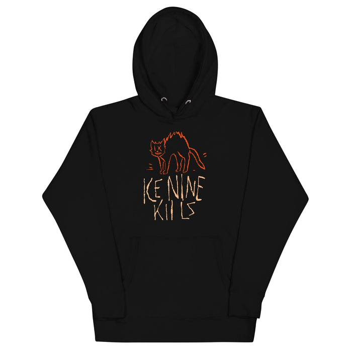 Ice Nine Kills - Scratchy Cat Hoodie - Black
