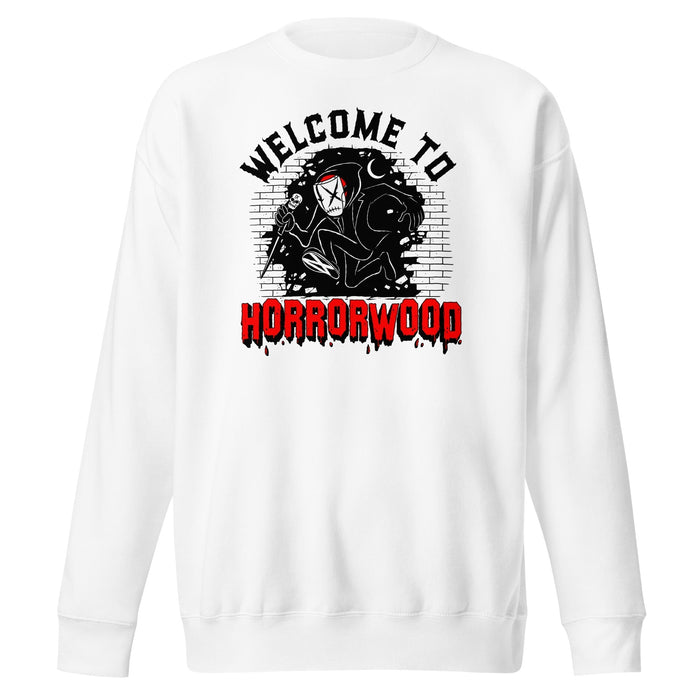 Ice Nine Kills - Welcome to Horrorwood Sweatshirt - White