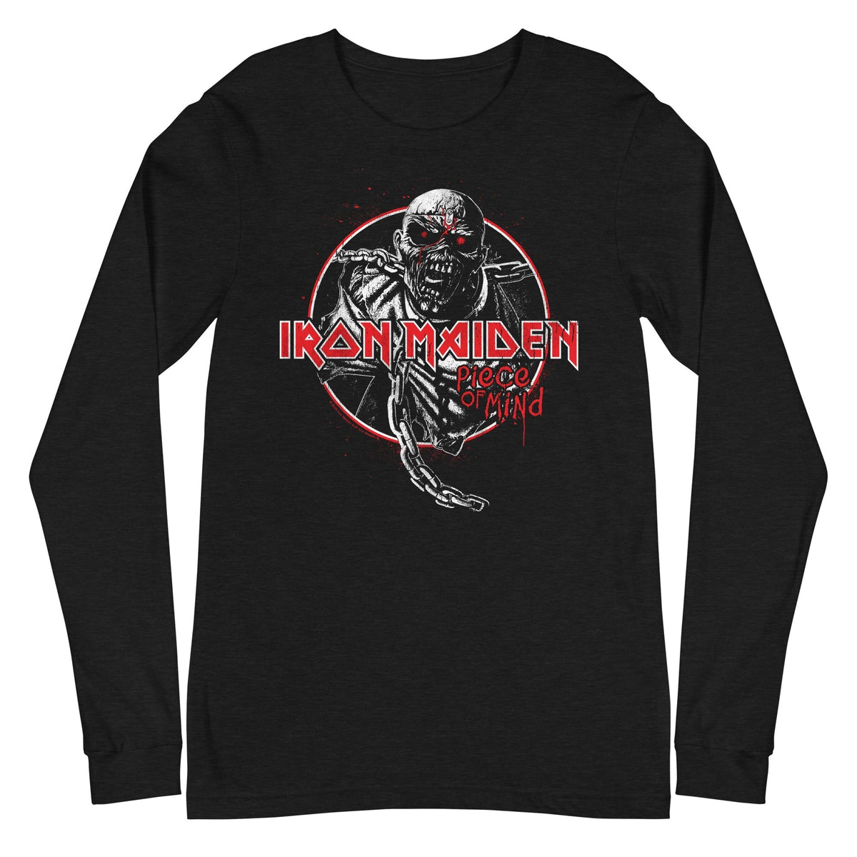 Iron Maiden - Eddie Peace Long Sleeve T-Shirt - Black
