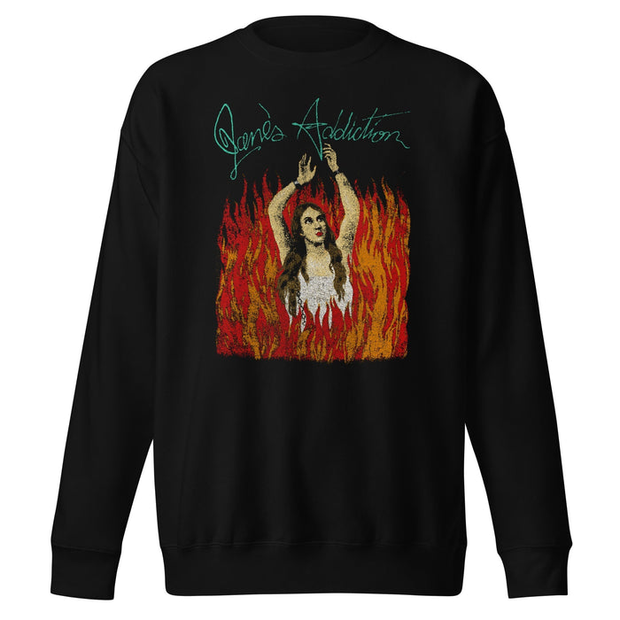 Jane's Addiction - Flames Sweatshirt - Black