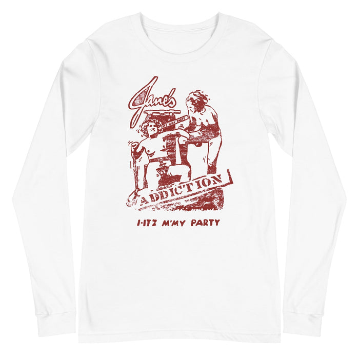 Jane's Addiction - Still My Party Long Sleeve T-Shirt - White
