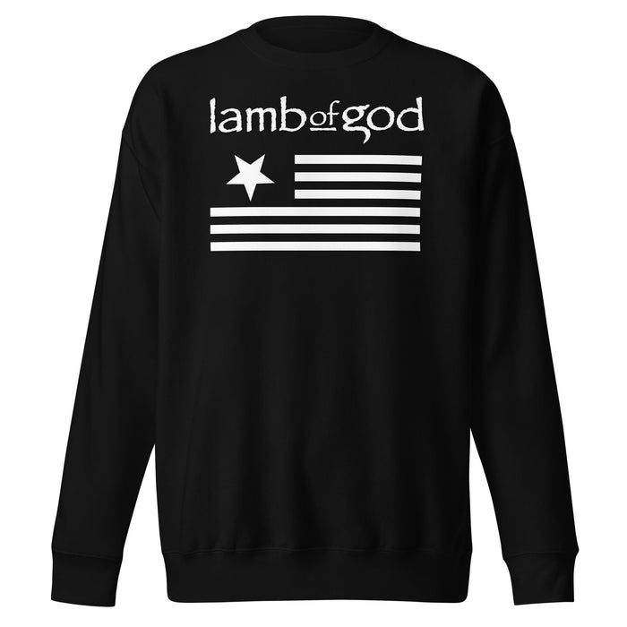Lamb of God - White Flag Sweatshirt - Black