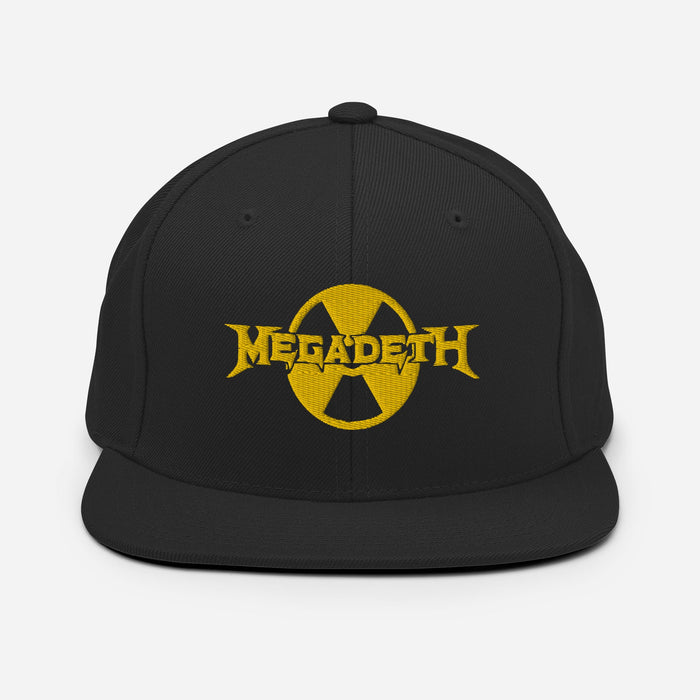 Megadeth - Black Nuclear Snapback Hat -