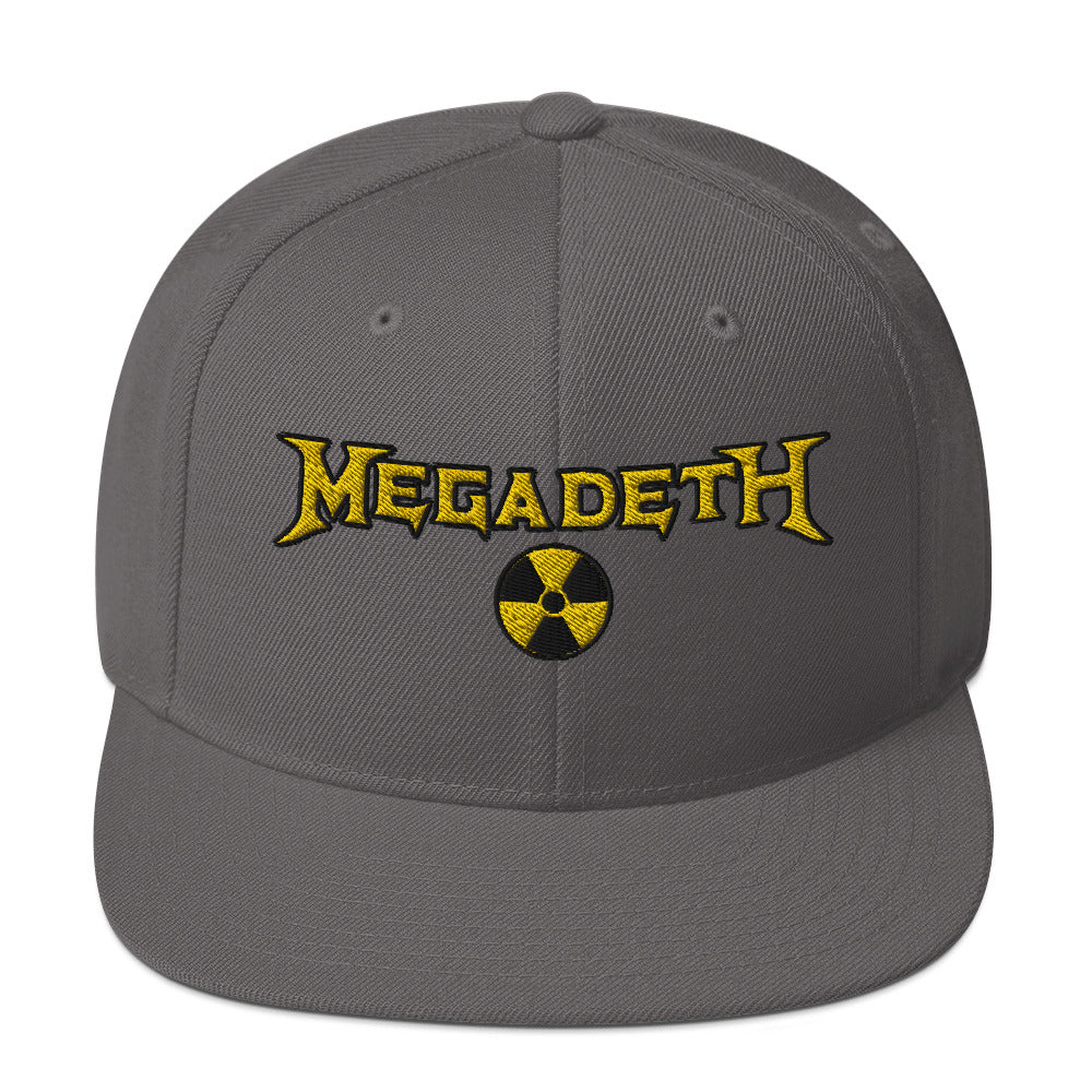 Megadeth - Nuclear Embroidered Snapback Hat -