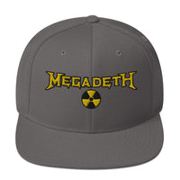 Megadeth - Nuclear Embroidered Snapback Hat -