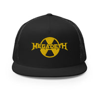 Megadeth - Nuclear Logo Embroidered Snapback Hat -