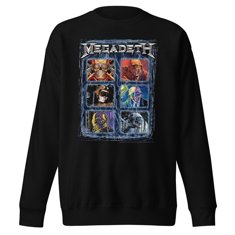 Megadeth - Six Vics Sweatshirt - Black