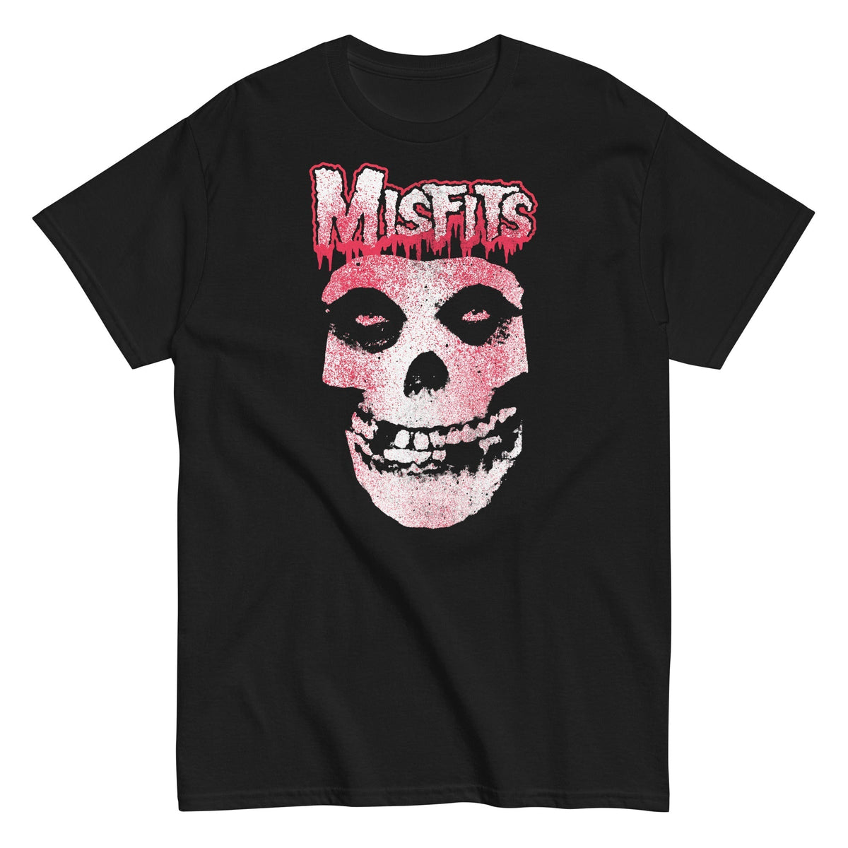 Misfits - Tagged Skull T-Shirt - Black