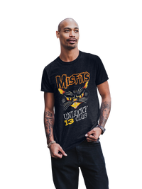 MerchMoment - Misfits - Unlucky 13 Club T-Shirt - Black
