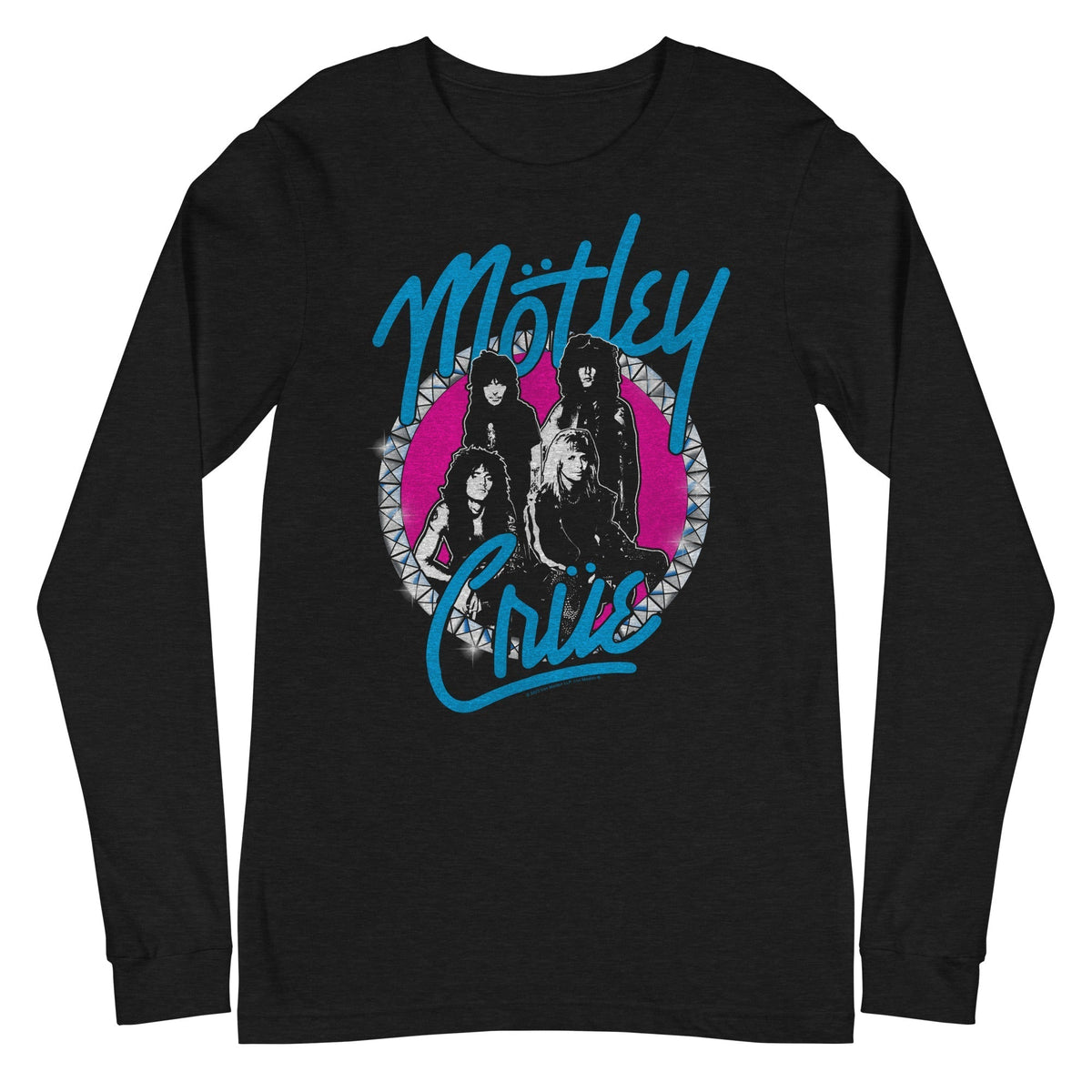 Motley Crue - 80s Hair Long Sleeve T-Shirt - Black