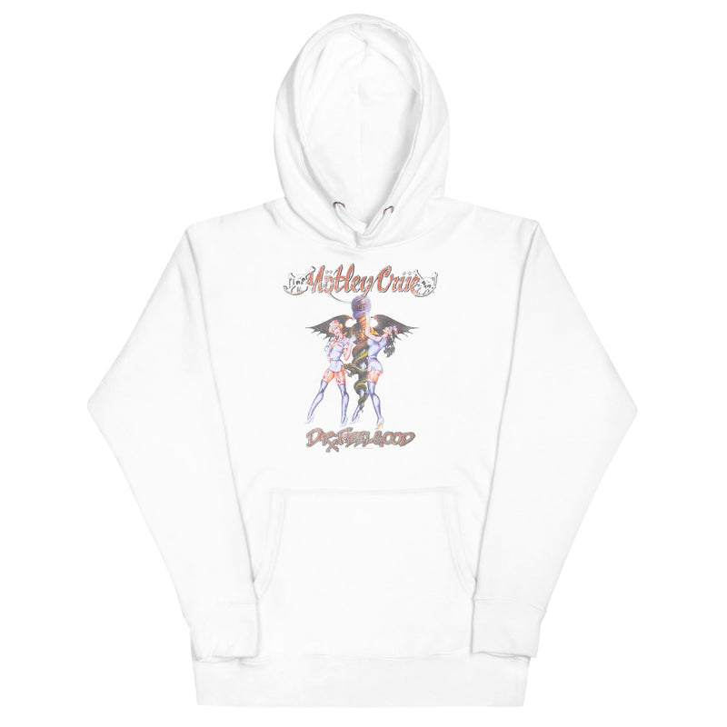 Motley Crue - Dr. Feelgood Hoodie - White