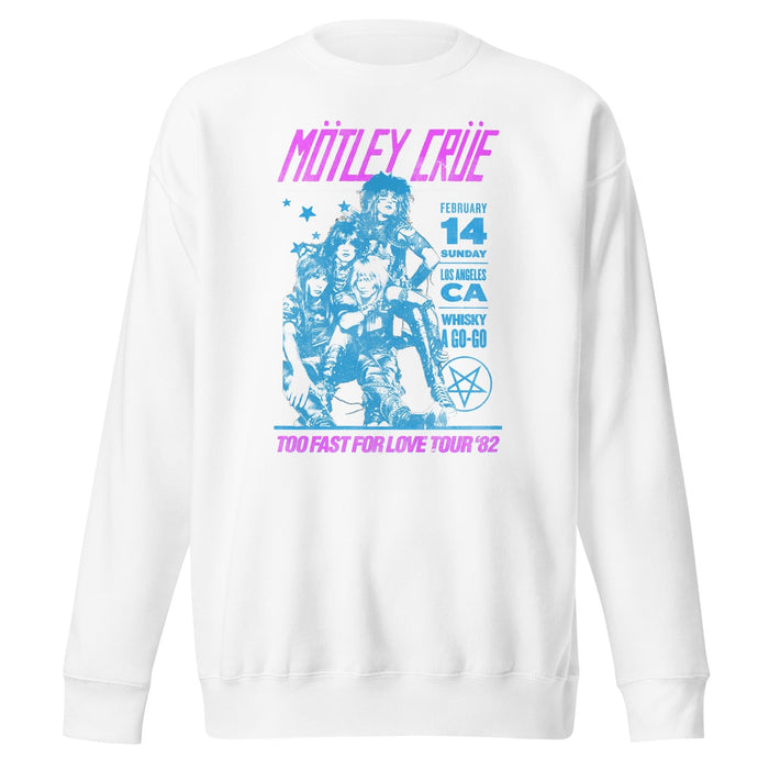 Motley Crue - Fast Love Sweatshirt - White