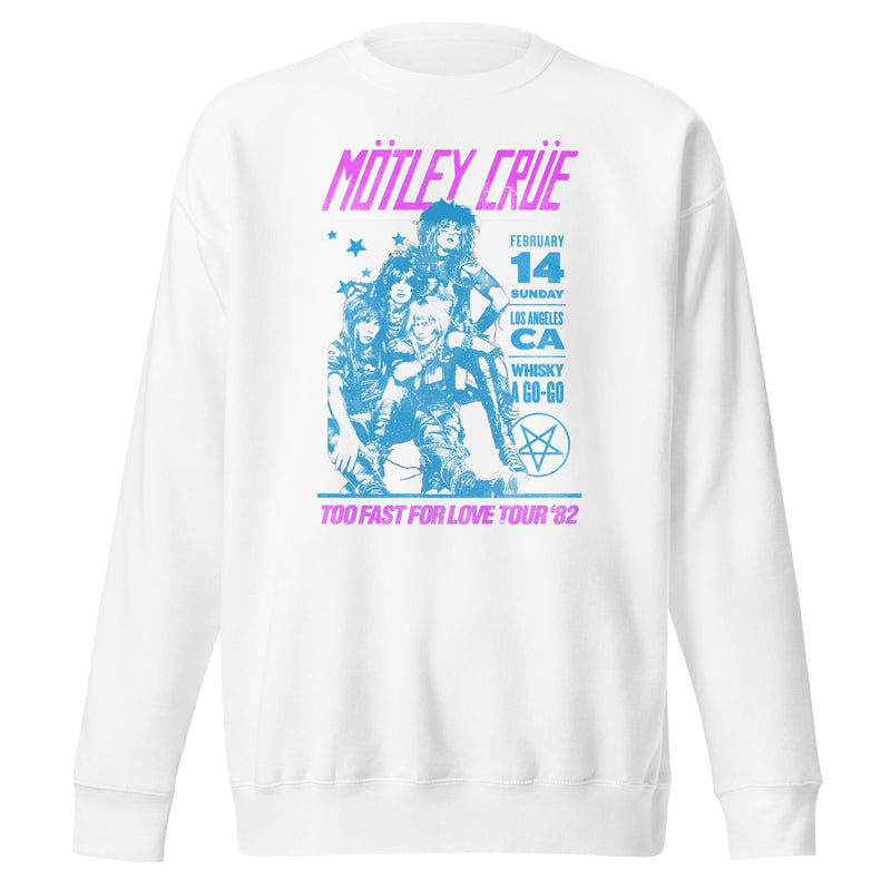 Motley Crue - Fast Love Sweatshirt - White