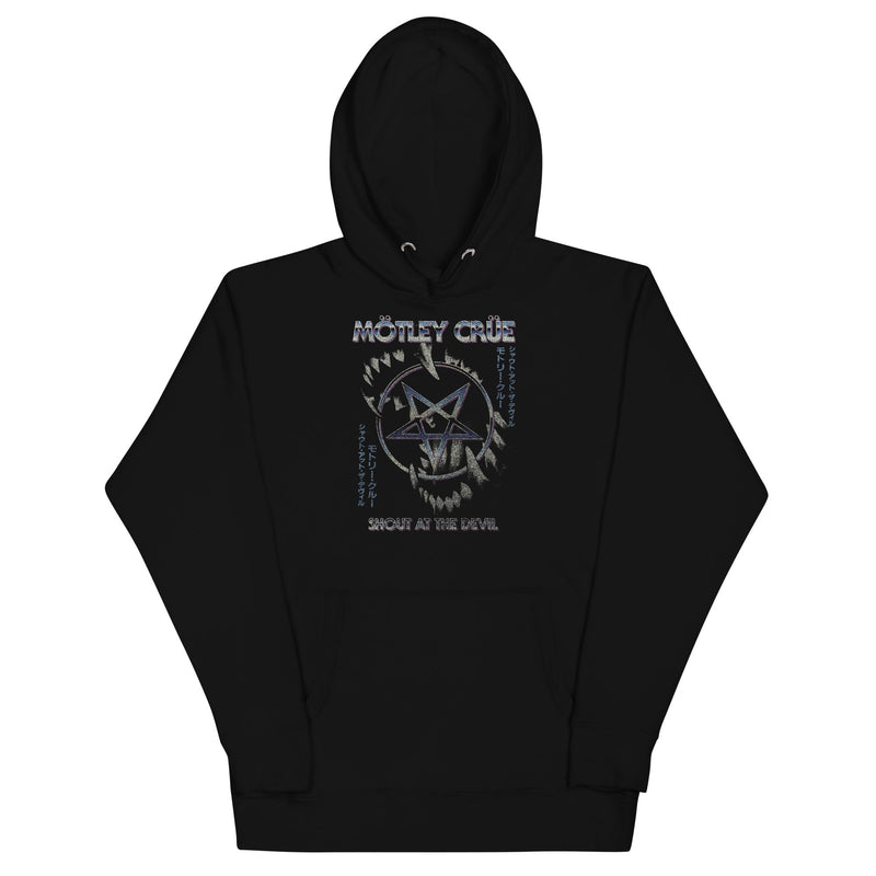 Motley Crue - Pentagram Hoodie - Black