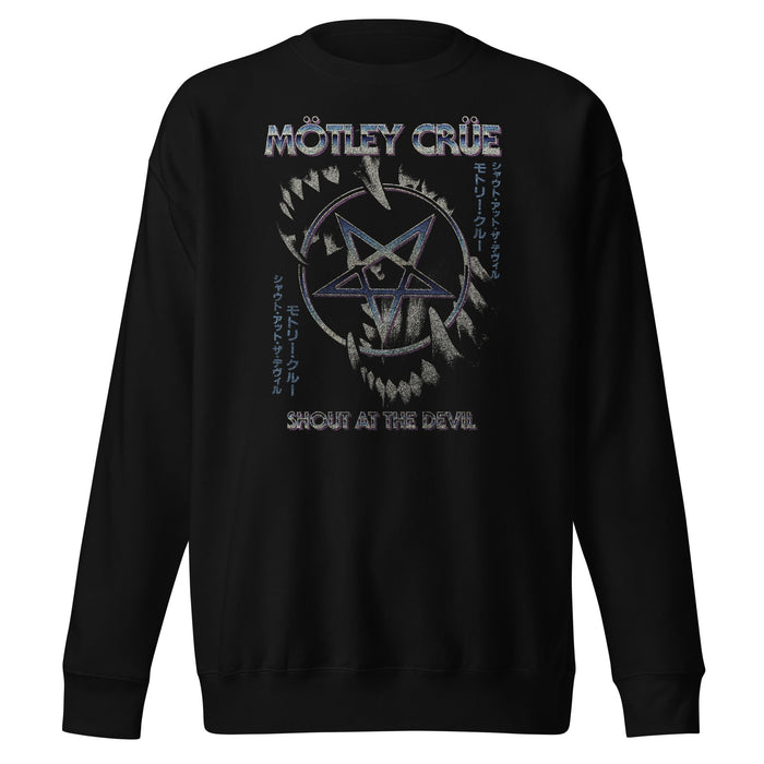 Motley Crue - Pentagram Sweatshirt - Black