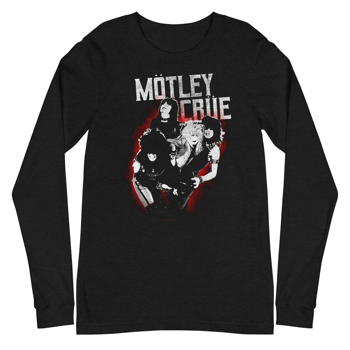Motley Crue - Spraypaint Long Sleeve T-Shirt - Black