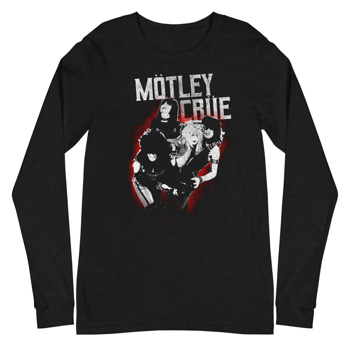 Motley Crue - Spraypaint Long Sleeve T-Shirt - Black