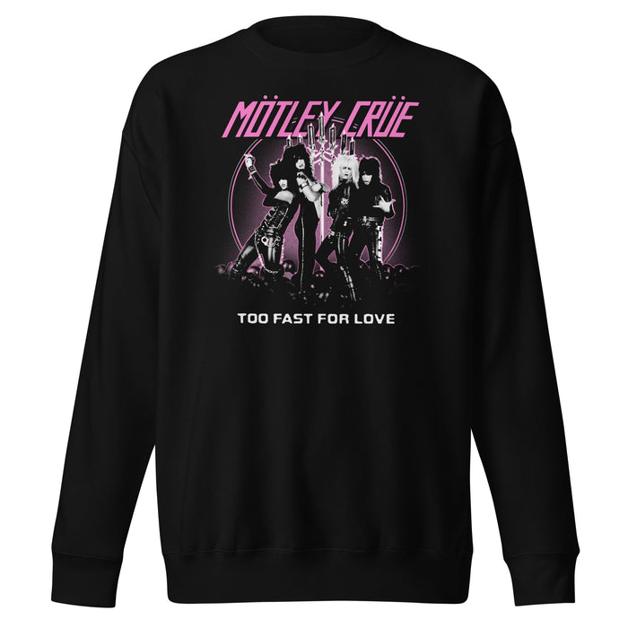 Motley Crue - Too Fast for Love Sweatshirt - Black