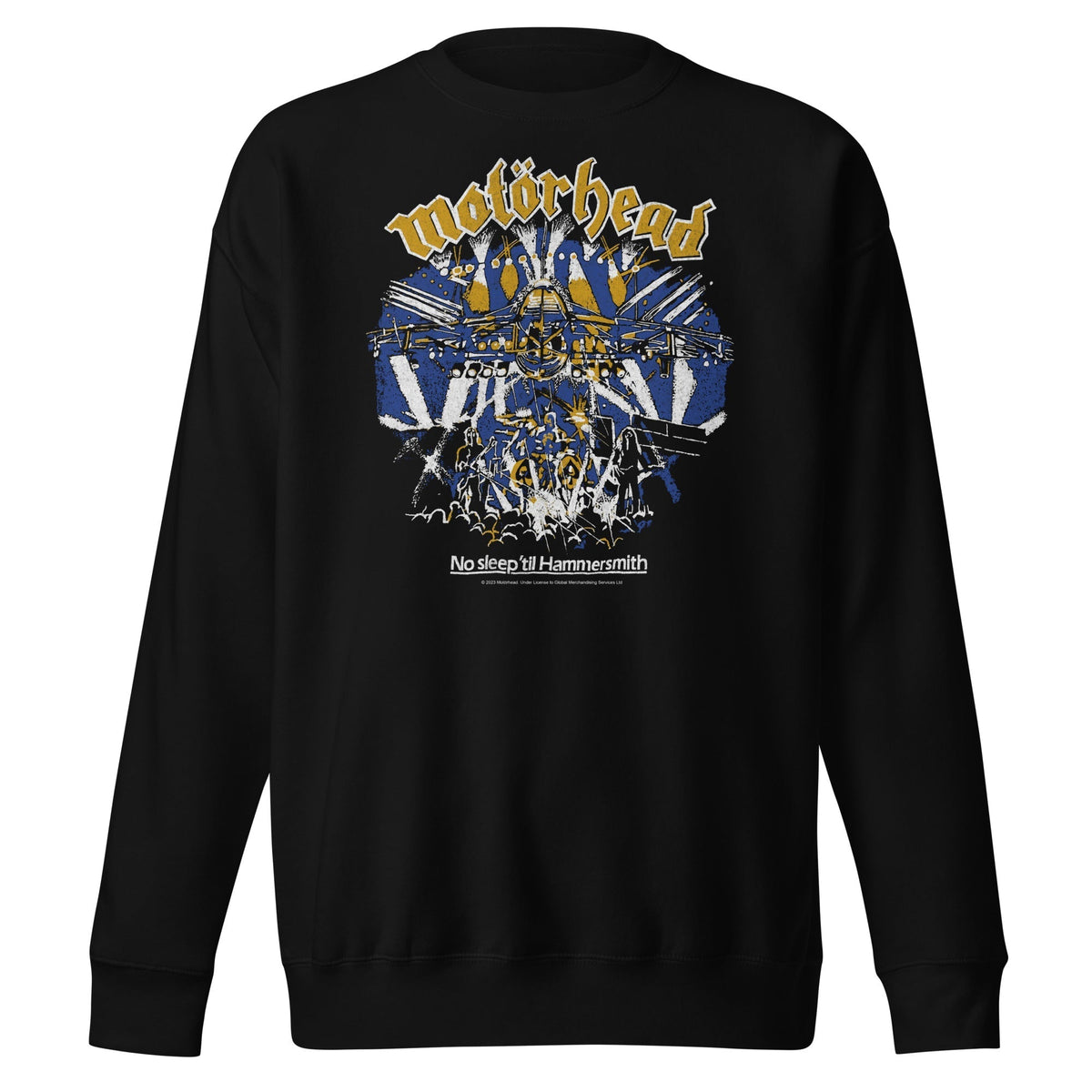 Motorhead - No Sleep 'til Hammersmith Sweatshirt - Black