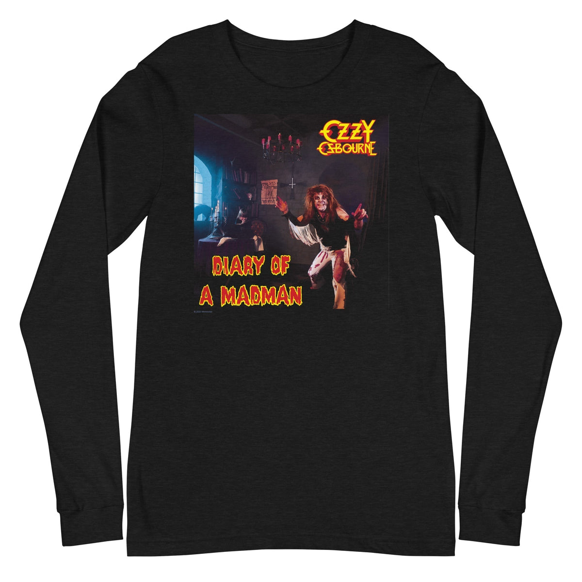 Ozzy Osbourne - Diary of a Madman Long Sleeve T-Shirt - Black