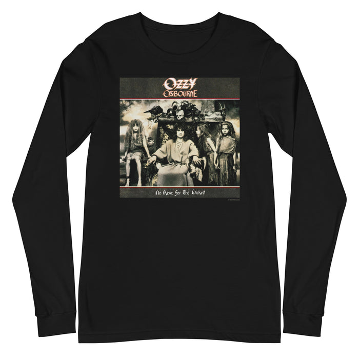 Ozzy Osbourne - No Rest for the Wicked Long Sleeve T-Shirt - Black