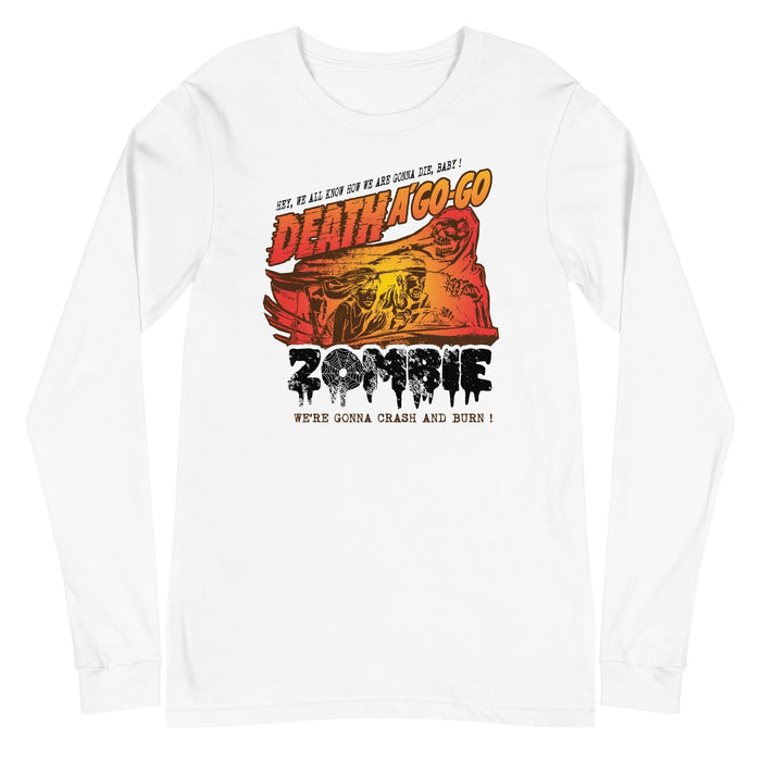 Rob Zombie - Death a Go Go Long Sleeve T-Shirt - White
