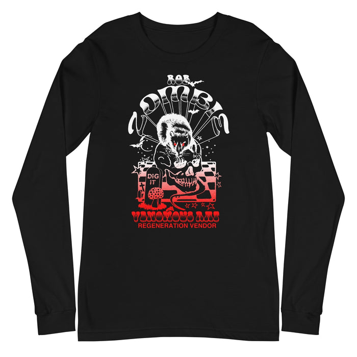 Rob Zombie - Regeneration Vendor Long Sleeve T-Shirt - Black