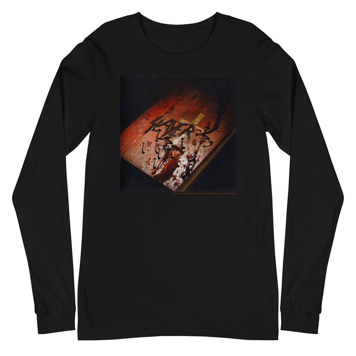 Slayer - Bible Logo Long Sleeve T-Shirt - Black