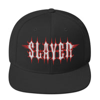 MerchMoment - Slayer Electric Logo Embroidered Snapback Hat -