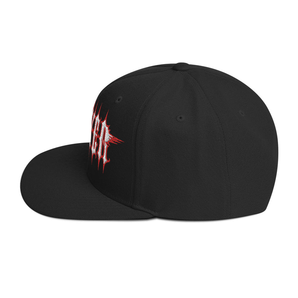 MerchMoment - Slayer Electric Logo Embroidered Snapback Hat -
