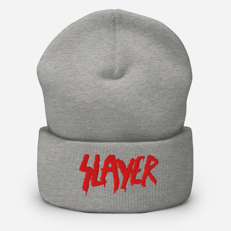 MerchMoment - Slayer Embroidered Beanie -