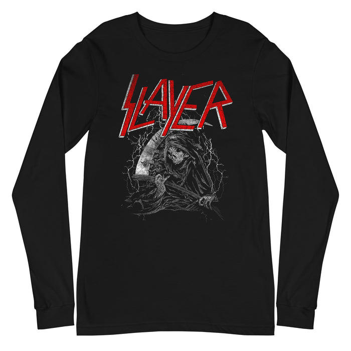 Slayer - Grim Reaper Long Sleeve T-Shirt - Black