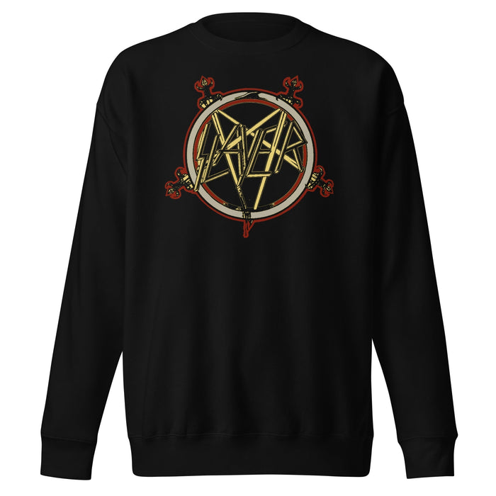Slayer - Pentagram Logo Sweatshirt - Black