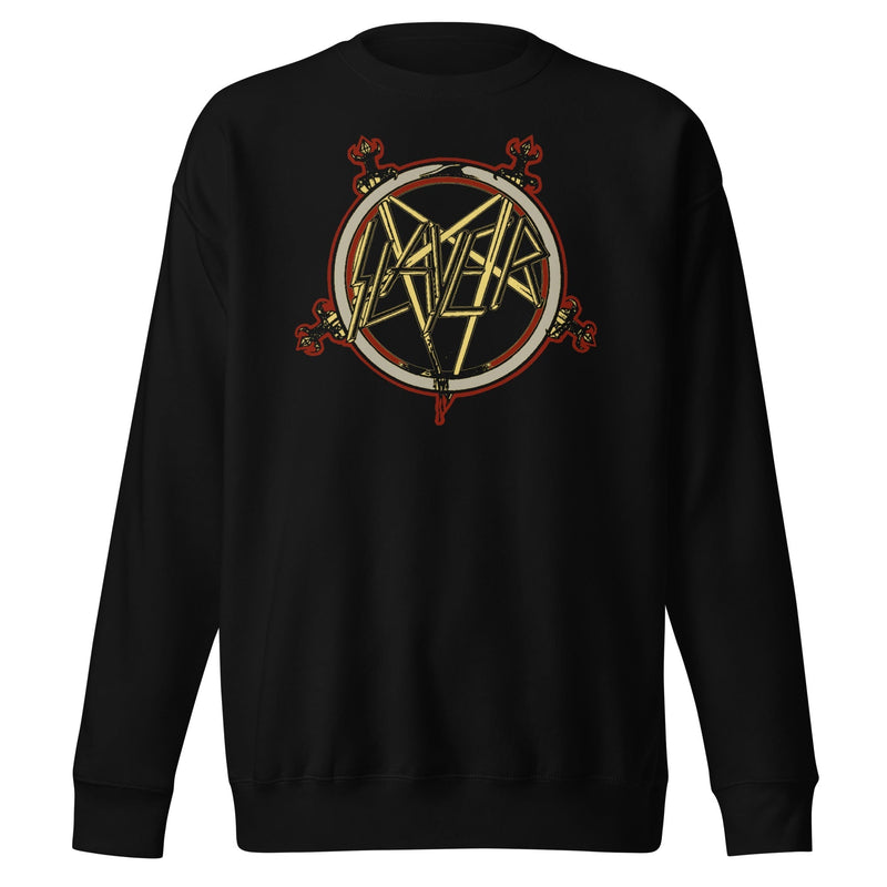 Slayer - Pentagram Logo Sweatshirt - Black