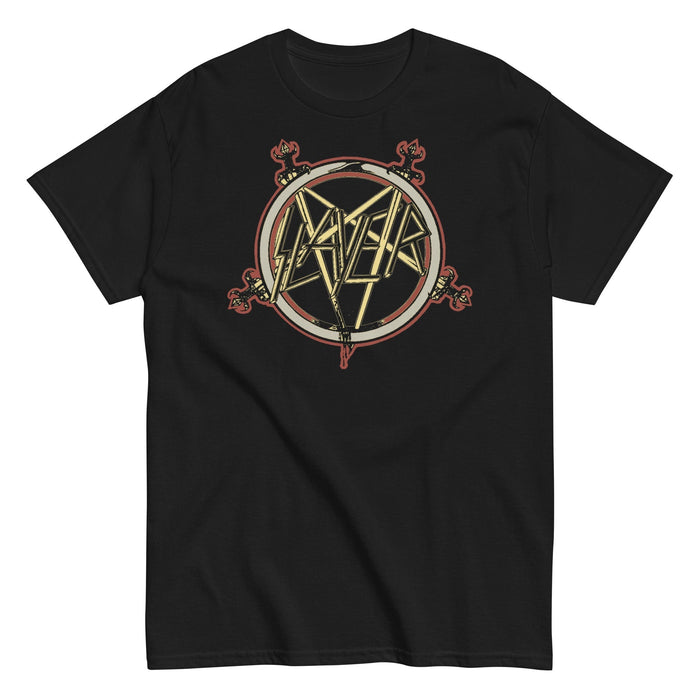 Slayer - Pentagram Logo T-Shirt - Black