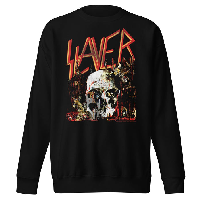 Slayer - South Skull Sweatshirt #1048 - Black