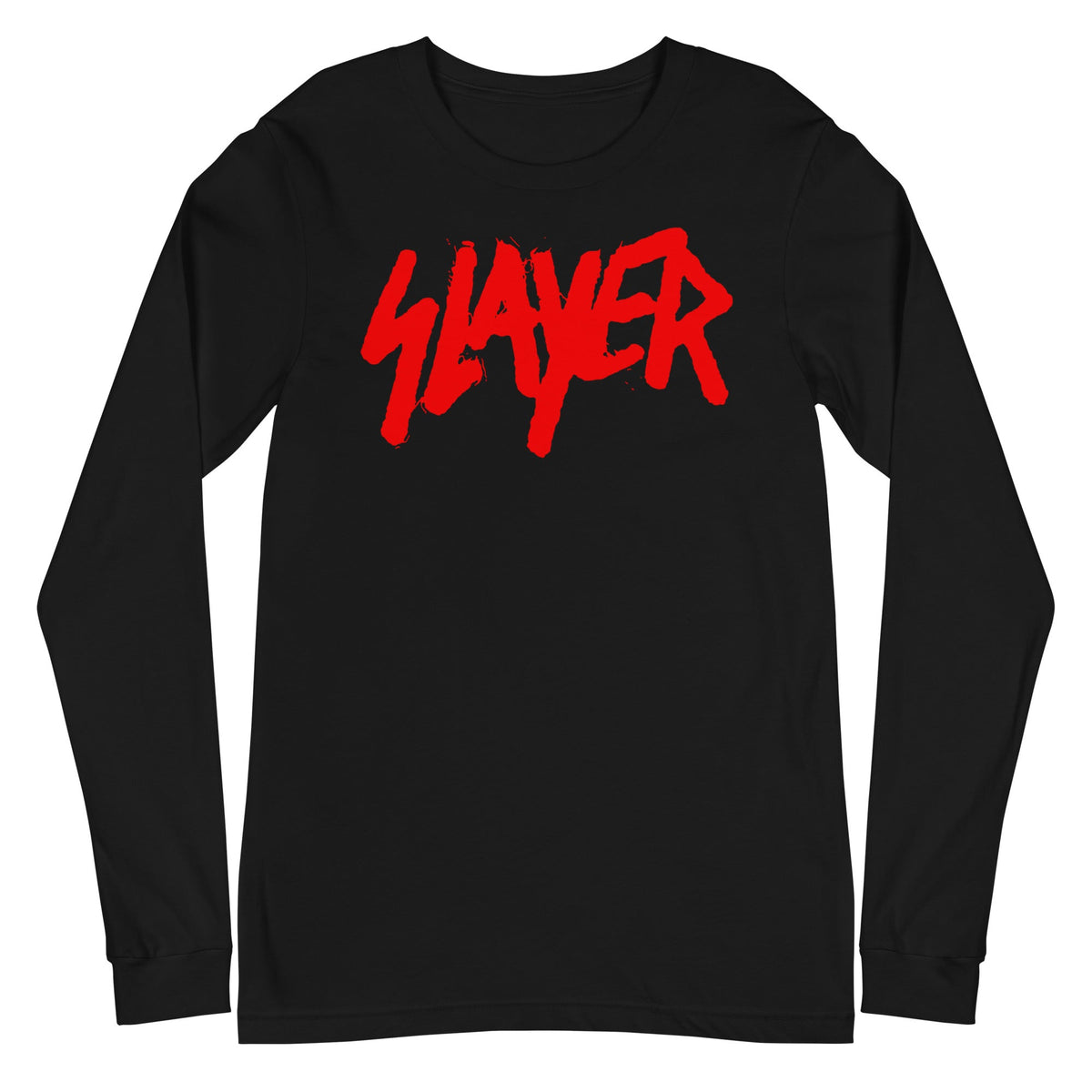 Slayer - Tagged Logo Long Sleeve T-Shirt - Black