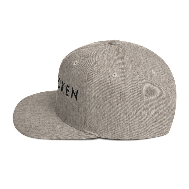 MerchMoment - Sleep Token Logo Grey Snapback Hat -