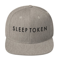 MerchMoment - Sleep Token Logo Grey Snapback Hat -