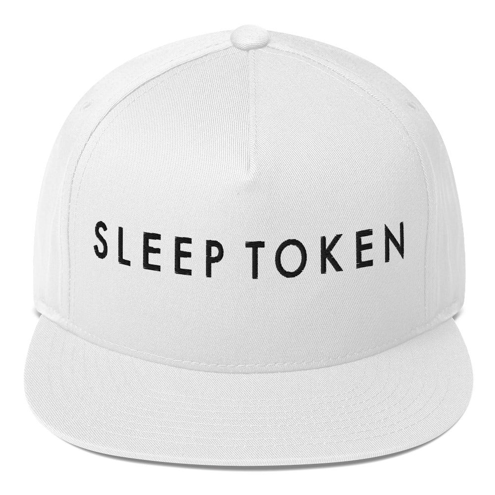 MerchMoment - Sleep Token Logo White Snapback Hat -